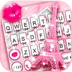 Baixar Novo tema de teclado Pinky Bow APK