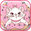 Fond de clavier Pinky Cat Donu