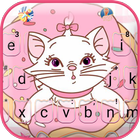 Fond de clavier Pinky Cat Donu icône