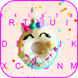 Thème de clavier Pinky Donut U icône