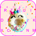 Pinky Donut Unicorn Keyboard T
