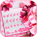 Pinky Floral Tema de teclado APK