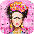 Thème de clavier Pinky Frida APK