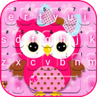 Fond de clavier Pinky Owl icône