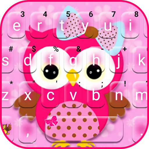 Pinky Owl Fondo de teclado