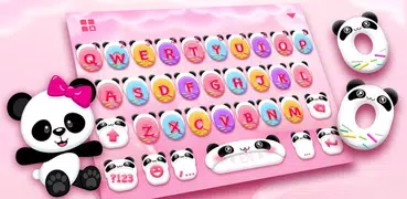 Pinky Panda Donuts Tastiera