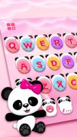 Motywy Pinky Panda Donuts plakat