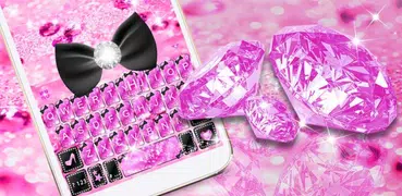 Neues Pinky Crystal Tastatur t