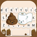 ثيم لوحة المفاتيح Poop N Paper APK
