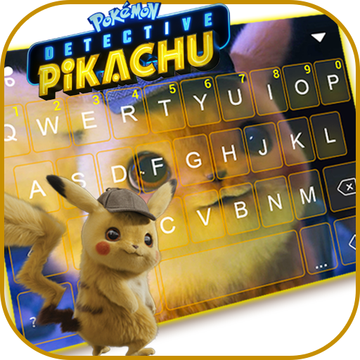 最新版、クールな Pokémon Detective Pikachu のテーマキーボード