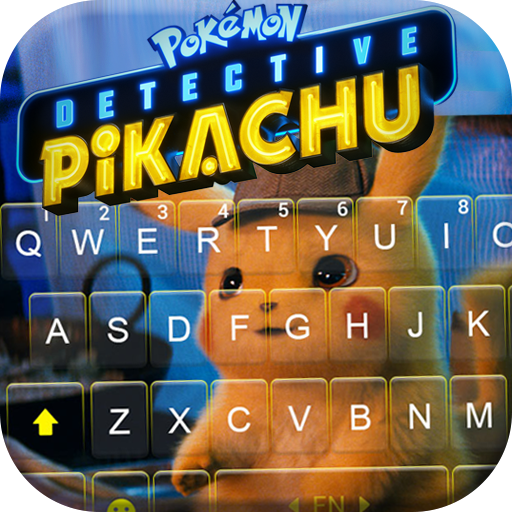 最新版、クールな Pokemon Detective Pikachu のテーマキーボード