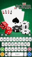 Tema Keyboard Poker Game Cartaz