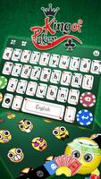Tema Keyboard Poker Game imagem de tela 2