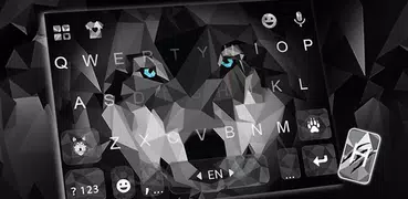 Polygon Wolf Keyboard Theme