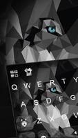 Tema Keyboard Polygon Wolf screenshot 1