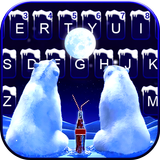 Fundo do Teclado Polar Bear Co ícone