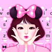 Tema Keyboard Polka Dot Lovely