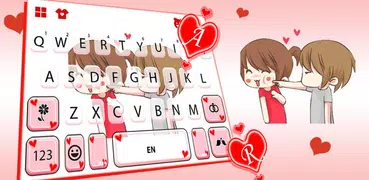 Playful Couple Tastatur-Thema
