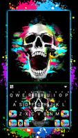 Fond de clavier Plash Colorful Affiche