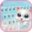 APK Pretty Cute Cat Tema Tastiera