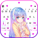 Фон клавиатуры Pretty Anime Gi APK