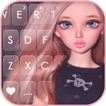 Hình nền bàn phím Pretty Doll