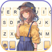 Pretty Mail Hat Girl Tastaturh