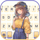 Pretty Mail Hat Girl Zeichen