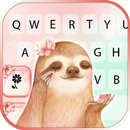 Hình nền bàn phím Pretty Sloth APK