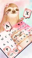 Hình nền bàn phím Pretty Sloth ảnh chụp màn hình 1