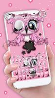 Pretty Pinky Owl Plakat