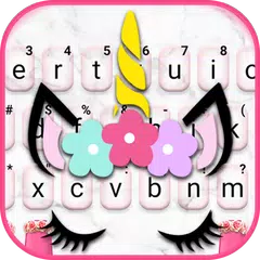 Pretty Unicorn Keyboard Theme APK download