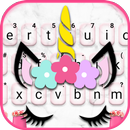 Tema Keyboard Pretty Unicorn APK