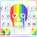 Bàn phím Pride Love Skull APK