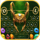 Prince Gold Helmet Tastaturhintergrund APK