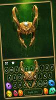 Prince Gold Helmet Tastaturhintergrund Plakat