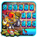Punk Dj Graffiti Klavye Teması APK