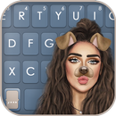 Puppy Filter Girl Klavye Arkap APK
