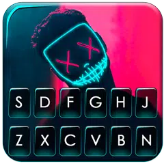 Скачать Тема для клавиатуры Purge Led  APK