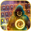 Tema Keyboard Purge Neon Mask