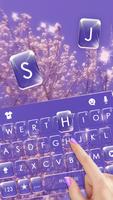 Fond de clavier Purple Aesthet capture d'écran 1