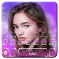 Purple Beauty Girls Tema Papan
