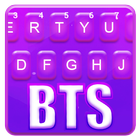 最新版、クールな Purple Bts のテーマキーボード アイコン