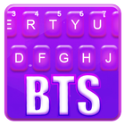 Тема для клавиатуры Purple Bts иконка