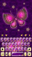 Purple Butterflies Affiche