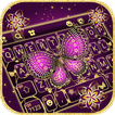 Teclado Pink Gold Butterfly