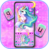 Purple Galaxy Unicorn simgesi