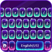 Purple Glow Tastatur-Thema