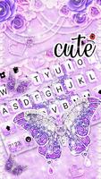 Bàn phím Purple Lux Butterfly ảnh chụp màn hình 2