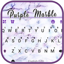 Purple Marble Keyboard Theme APK